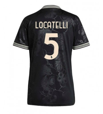 Juventus Manuel Locatelli #5 Tercera Equipación Mujer 2025-26 Manga Corta